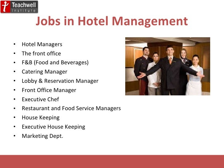Hospitality management job outlook